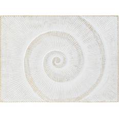 Hvite Veggdekorasjoner Dkd Home Decor Wall Decoration MDF Wood Spirals (120 x 3.5 x 90 cm) Veggdekorasjon