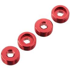 Arrma Nut Front Hub Aluminum Red (4) (AR330196)