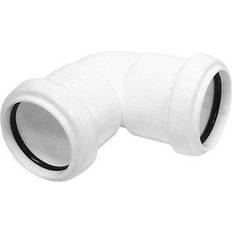 FloPlast FloPlast White Push-fit 90Â° Knuckle bend (Dia)32mm