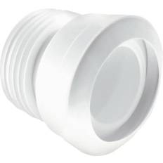 Mcalpine Mcalpine Straight Pan Connector (Dia)112mm White