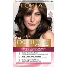 L'Oréal Paris Permanent Hair Dyes L'Oréal Paris Excellence 4 Dark Brown