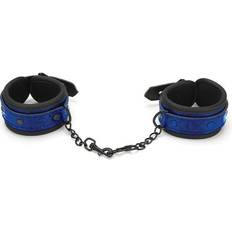 Blå Lænker Sexlegetøj Whipsmart Diamond Handcuffs Restraints Blue