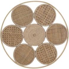 Dkd Home Decor Vægdekoration Spanskrør (45.5 x 2 x 45.5 cm) Vægdekorationer