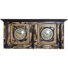 Vægur London Teak (81 x 15 x 37 cm)