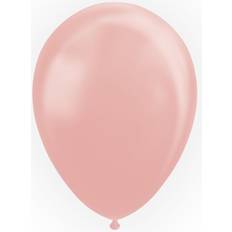 Roségoud Feestartikelen Ballonnen Pearl Rosé Goud 10/50/100stk