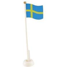 Fødselsdagsflag Magni Fødselsdagsflag i træ, svensk