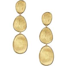 Marco Bicego Lunaria Large Triple Drop Earrings - Gold