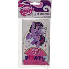 Amscan My Little Pony Stand Up Invites & Envelopes