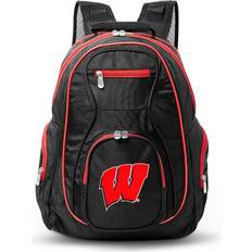 Mojo Wiscons Badgers Laptop Backpack- Black