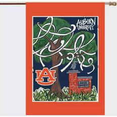 Magnolia Lane Auburn Tigers More Than Tailgating Double-Sided House Flag