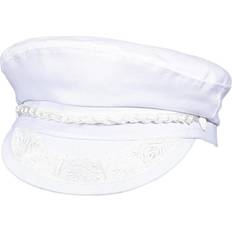 Aegean Greek Cotton Fisherman Hat - White