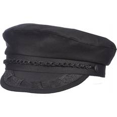 Aegean Greek Cotton Fisherman Hat - Black