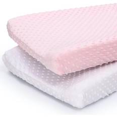 Baby Changing Pad Covers Minky Dot 2-pack