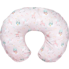 Nursing/Pregnancy Pillow Cover Boppy Original Nursing Pillow Cover Pink Unicorns and Castles