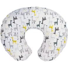 Boppy Original Support Cover Gray Gold Giraffes