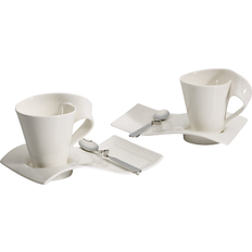 Apto para horno Juegos de Vajilla Villeroy & Boch New Wave Coffee For Two Set Juego de Vajilla 6pcs