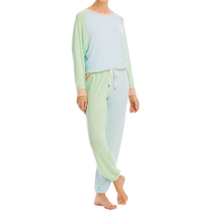 Honeydew Intimates Star Seeker Pajama Set - Aquamarine Block