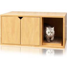 Cat enclosure Way Basics Cat Litter Box Enclosure