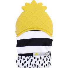 Polyester Teething Toys Itzy Ritzy Teething Mitt Pineapple