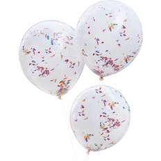 Baby Shower Latex Balloons Ginger Ray Latex Balloons Rainbow Confetti 3-pack