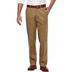 Premium No Iron Khaki Classic Fit Pant - Br Khaki