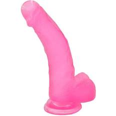 Pink dildo Lovetoy Jelly Studs Dildo Pink 20cm