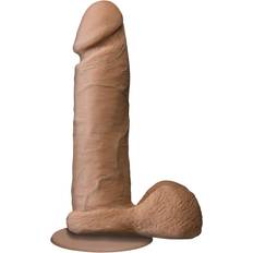 Doc johnson the realistic cock Sex Toys Doc Johnson Realistic Cock UR3 6in Brown