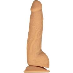 Naked Addiction Sexlegetøj Naked Addiction Realistisk Dildo Dual Density Silicone Dildo Caramel (Ø 4,3 cm) (20 cm)