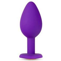 Blush Novelties Temptasia Bling Plug Purple Small