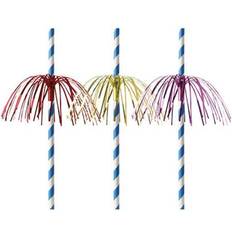 Papstar Cannuccia Di Carta Fireworks 200 mm Blu Bianco 6 mm