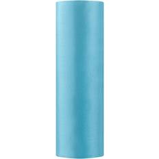 PartyDeco Turkis satin smal