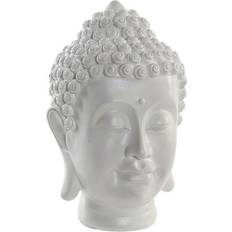Dkd Home Decor Dekorativ figur Buddha Hvid Harpiks (20 x 20 x 30 cm) Dekorationsfigur