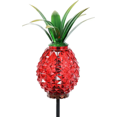 Exhart Solar Pineapple Ground Lighting 15.5cm