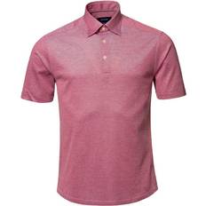 Eton Polo Shirts Eton Contemporary Fit Piqué Polo Shirt - Pink Red