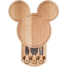 Beige Cheese Boards Picnic Time Mickey Head Shaped Cheese Board