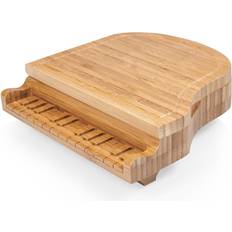 Beige Cheese Boards Picnic Time Piano Cheese Board