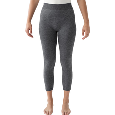 Muk Luks Women's Fleece Lined Marl Leggings - Grey