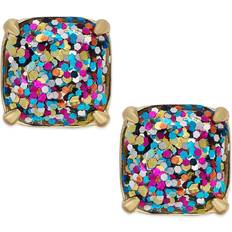 Kate Spade Small Square Stud Earrings - Gold/Multicolor