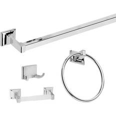 Plastic Towel Rails, Rings & Hooks Design House Millbridge Kit (534628)