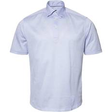 Eton Polo Shirts Eton Contemporary Fit Piqué Polo Shirt - Blue