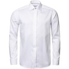 Eton Contemporary Fit Diamond Weave Formal Shirt - White