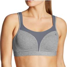 Champion The Spot Comfort Sports Bra - Oxford Heather/Medium Grey