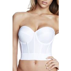 Dominique Noemi Backless Strapless Balconet Bridal Bra - White