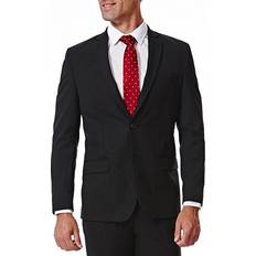 3XL Suits Haggar Slim 4 Way Stretch Suit Jacket - Black