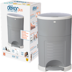 Blue Diaper Pails Dekor Plus Hands-Free Diaper Pail