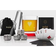 Dishwasher Safe Bar Sets Joyjolt Poker Queen of Hearts Bar Set 32.531cl 4pcs