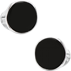 Cufflinks Inc Classic Formal Cufflinks - Silver/Onyx