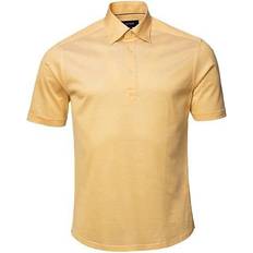 Yellow Polo Shirts Eton Contemporary-Fit Piqué Shirt - Yellow