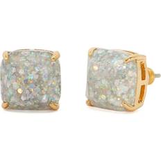 Opal Earrings Kate Spade Glitter Crystal Square Stud Earrings - Gold/Opal