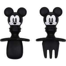 Black Kids Cutlery Bumkins Chewtensils Mickey Mouse